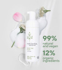 Mádara Organic Skincare | Purifying Foam  5Oz, Moisturising Formula With Northern Yarrow Extract, Gentle Foaming Cleanser, Removes Makeup And Impurities, Cosmos Organic Certified