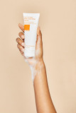 Lather Caviar Lime Aha Cleansing Cream Face Wash - Lactic Acid & Vitamin C Cleanser - Gently Exfoliating & Foaming Face Wash For Combination, Oily/Acne Prone, Mature/Dry Skin - 4 Fl Oz