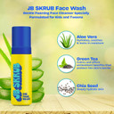 The Face Wash - Gentle Facial Cleanser For Kids, Tween And Teen Boys - Fragrance-Free Foaming Face Wash With Aloe Vera & Chia Seed For Sensitive Skin - 5 Fl. Oz