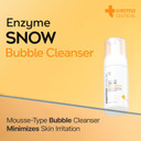 Thermoceutical Enzyme Snow Bubble Cleanser - Plant-Based Mousse Facial Wash, Papaya Enzyme, Refine Skin Texture, Micro Rich Bubbles, Gentle Cleansing, 3.38 Fl.Oz