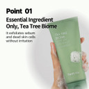 Farmstay Tea Tree Biome Low Ph Calming Cleanser - Daily Facial Cleanser For Sensitive Skin, Korean Skin Care, Hydrating And Soothing Face Skin, Acne Free Cleansing Foam, Gentle Facial Cleanser, For