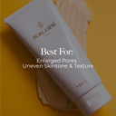 Borghese Crema Saponetta Creme Cleanser - Gentle Face Cleanser For Enlarged Pores, Tone & Texture With Sea Salt & Hyaluronic Acid, For All Skin Types