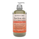 Olivia Care Vitamin C Daily Brightening Facial Cleanser - All Natural Moisturize, Hydrate, Cleanse - Brighten Age Spot, Tighter & Soothe Skin - Antioxidants - All Skin Type - 8 Fl Oz