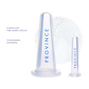 Province Apothecary Women'S Sculpting + Toning Facial Cupping Set, Clear, 1 Ea