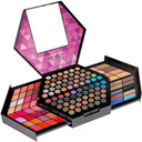 Shany Haute Honey Makeup Set - All-In-One Makeup Kit With 80 Eyeshadows, 32 Lip Colors, 6 Gel Eyeliners, 4 Face Powders, 4 Blushes, And 4 Eyebrow Powdershaute Honey