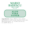 Mario Badescu Aloe Vera Toner For Face | Hydrating Facial Toner For Dry And Sensitive Skin | Gentle Astringent For Face With Aloe Vera To Soothe, Refresh, And Balance Skin | Skincare For Men And Women