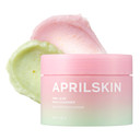 Aprilskin Pink Aloe Facial Polish Cleanser | Gentle Exfoliation With Mungbean & Soybean Scrub | Removes Waterproof Makeup & Sunscreen | Non-Comedogenic Cleanser For All Skin Types | Korean Skincare