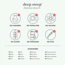 Deep Steep Sugar Scrub, Rosemary Mint, 8 Oz  Exfoliating Body Scrub With Organic Coconut Oil, Shea Butter & Argan Oil  Vegan, Clean Beauty, Smooth, Soft & Nourished Skin