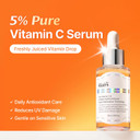 Dearklairs Freshly Juiced Vitamin Drop, 5% Hypoallergenic Pure Vitamin C Serum, 1.18Oz | Ascorbic Acid, Antioxidant For Face, Korean Skincare