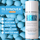 Admire My Skin Dark Spot Corrector Remover For Face - Brightening Discoloration Correcting Serum - Kojic Acid + Azelaic Acid Serum For Melasma And Sun Spots 1Oz