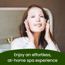 Yu-Be Facial Mask: Skin Firming Collagen | Plant-Based Konjac Sheet Mask Moisturizes, Softens, Nourishes, & Firms Mature Skin | Improves Tone & Texture | Home Spa Masks - 6 Sheets