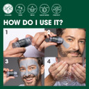 Mens Charcoal Face Mask Stick, Purifies, Cleanses, Hydrates & Nourishes With Coconut Extract. Vegan, Mess-Free & Easy To Apply, 35G. Aka. You Do The Mask