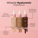 Mcobeauty Miracle Hyaluronic Tinted Serum, 0.5-2 Very Light, Hydration & Glow For Radiant Skin, Vegan, Cruelty Free Cosmetics