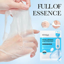 Bioaqua Facial Mask Firming Deeply Nourish Moisturizing 98% Natural Extract Hydrating Face Mask 5Pcs Set (Honey (Anti-Aging))