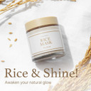 I'M From Rice Mask 3.88 Oz, Gentle Exfoliating Wash Off Facial Mask For Dull, Rough Skin, Pore Clearing, Remove Dead Skin Cells, Uneven Skin Tone, Smooth Skin, Moiustirinzg, Radiant