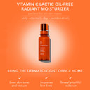 Dr Dennis Gross Vitamin C Lactic Oil-Free Radiant Moisturizer: For Dullness, Uneven Tone & Texture, Fine Lines And Occasional Dryness, 1.7 Oz