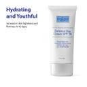 Dr. Denese Skinscience Spf 30 Defense Day Cream 3-In1 Broad Spectrum Uva/Uvb Protection & Instant Flawless Tinted Moisturizer - Oil-Free, Matte Light Coverage - Paraben-Free, Cruelty-Free - 2Oz