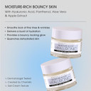 Advanced Clinicals Hyaluronic Acid Moisturizer Gel Face Cream W/Vitamin E + B5 | Hydrating & Brightening Vitamin C Face Lotion Hydrates Dry Skin & Improve Look Of Wrinkles & Fine Lines, 2 Fl Oz