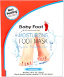 Baby Foot Unscented Non-Peel Moisturing Mask  Hydrate And Refesh In 15-Minute - No Pain Feet Treatment - For Men And Women - Smooth And Rich Moisturizer For Baby Soft Feet