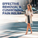 Dr. Scholl'S Clear Away Plantar Wart Remover Extra-Thick Bandages For Feet, 24 Treatments - Clinically Proven Effective Wart Removal And Cushioning Pain Relief, Comfortable Multi-Day Coverage Patches