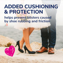 Dr. Scholl'S® Love Your Heels & Flats Heel Liner Cushions, Helps Prevent Uncomfortable Shoe Rubbing At The Heel And Helps Prevent Shoe Slipping For Shoes That Are Too Big, 3 Pair