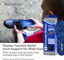 Powerstep Wide Fit Orthotics Insoles, Wide Feet Arch Support, Plantar Fasciitis Relief, Mild Pronation, Orthotics That Supports Ankle & Knee Pain For Men And Women, Made In The Usa