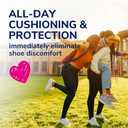 Dr. Scholl'S Love Your Flats & Sandals 3/4 Length Insoles, All-Day Comfort, Relieve & Prevent Shoe Discomfort, Absorbs Shock, Arch Support