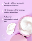 Keranique Hair Mask - Deep Repair And Intense Hydration For Damaged, Dry, Fine Hair With Keratin Protein