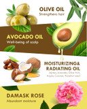 Labiotte Silk Oil Hair Treatment For Repair, Frizz Control & Shine - With Jojoba Oil For Dry, Damaged Hair Growth - 5.07 Fl Oz