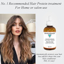 Aminotouch Natural Pure Protein Treatment - Collagen And Keratin Rescue Shot For Long Hair Growth, Damage Repair, Split Ends Prevention, And Hair Strengthening