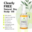 Isabella'S Clearly Free, Natural Anti Dandruff Oil | Itch Relief For Dry Itchy Scalp, Dermatitis, Psoriasis, Cradle Cap | Jojoba, Cedarwood, Manuka, Tea Tree | For Adults And Kids, Made In Usa