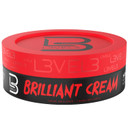 L3 Level 3 Brilliant Cream - Improves Hair Texture And Shine - Delivers A Natural Hair Style Look Hydrates Your Hair