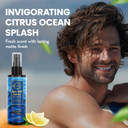 O Naturals Sea Salt Spray For Men - 8 Oz, Citrus Ocean Splash - Hair Texturizing & Wavy Hair Product