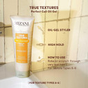 Mizani True Textures Perfect Coil Oil Gel - Curly Hair Gel Styler, Moisturizes And Fights Frizz With Coconut Oil, Paraben & Silicone-Free, For Curly & Dry Hair