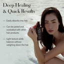 Saphira Mineral Drop Hair Serum For Hair Growth And Frizz Control, Softens, Heals And Styles All Hair Types, Sulfate-Free, Paraben-Free