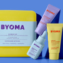 Byoma So Bright Set - Barrier Repair Skincare Set For Brighter Skin - Creamy Jelly Cleanser, Brightening Face Serum & Ceramide Face Moisturizer - Alcohol Free Skin Care - 30Ml, 15Ml, 15Ml