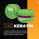 Nishman Hair Styling Wax 150 Ml Keratin 05