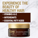 Chi Argan Oil Rejuvenating Masque, Replenishes Hair Moisture & Helps Protect Against Damage, Sulfate, Paraben, & Cruelty-Free, 8 Oz