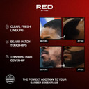 Red By Kiss Tintation Temporary Hair Color Spray, Extra Large Size, Instant Gray Root Cover Up, Water-Resistant, Smudge-Proof, Hairline & Barber Touch-Up, Quick Dry (Darkest Brown, 11.5 Oz)