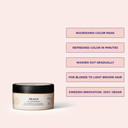 Maria Nila Colour Refresh, 3.4 Fl Oz, Hair Mask, Semi-Permanent Pigments, 100% Vegan & Sulfate/Paraben Free