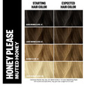 Igk Hair Gloss Toner & Color Depositing Mask | Muted Honey Semi-Permanent | Vegan + Cruelty Free | Honey Please