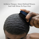 Red By Kiss 360 Power Wave X Bow Wow Curved Palm Boar Brush 100% Natural Medium Soft Bristles Red By Kiss 360 Power Wave X Bow Wow Curved Palm Boar Brush 100% Natural Medium Soft Bristles