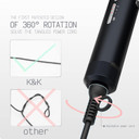 K&K Professional Bldc Hair Dryer, 110000 Rpm/M Brushless Motor Ionic 1800W Blow Dryer, Low Noise Fast Drying 340G Lightweight Dryer With 3 Speeds 3 Heating For Home, Salon And Travel K&K Professional Bldc Hair Dryer, 110000 Rpm/M Brushless Motor Ionic 1800W Blow Dryer, Low Noise Fast Drying 340G Lightweight Dryer With 3 Speeds 3 Heating For Home, Salon And Travel