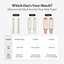 Vodana Professional Softbar Flat Iron - Ceramic Straightener With Patented Silicone Bar, Smooth & Quick Styling, Healthy Hair Solution, Dual Voltage For Worldwide Use(1 Inch, Lavender)