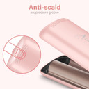 32Mm (1.25") Aima Beauty Twins Mermaid Shallow Waves Hair Waver, Anti-Scald Wave Curling Iron, Curling Wand 2 Barrel Hair Crimper For Women Ptc 15S Heats Up For Medium Short/Long Hair Pink