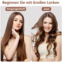 Beach Waver Curling Iron, 5 In 1 Curling Wand Set With 3 Barrel Hair Crimper Hair Waver, Fast Heating Hair Wand Curler With Lcd Temp Control