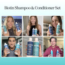 Advanced Biotin Shampoo And Conditioner Set - Sulfate And Paraben Free Shampoo And Conditioner For Thinning Hair With Rice Water Black Castor Caffeine Collagen And Rosemary Essential Oil (16 Fl Oz) Advanced Biotin Shampoo And Conditioner Set - Sulfate And Paraben Free Shampoo And Conditioner For Thinning Hair With Rice Water Black Castor Caffeine Collagen And Rosemary Essential Oil (16 Fl Oz)