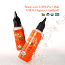 Red By Kiss Hair Strengthening Oil With 100% Natural And Usda Certified Organic Oils For Scalp And Hair Growth