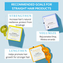 Function Of Beauty Straight Hair Add-In Booster Treatment Bundle  Hair Goals Include Volumize, Strengthen & Lengthen #Hairgoal Boosters