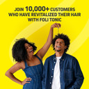 Hair Growth Vitamins For Women & Men | Dht Blocker With Saw Palmetto & 10000Mcg Biotin, Foli Tonic Hair Growth Supplement  Supports Fuller, Thicker Hair Appearance, Non-Gmo, 120 Vegan Capsules